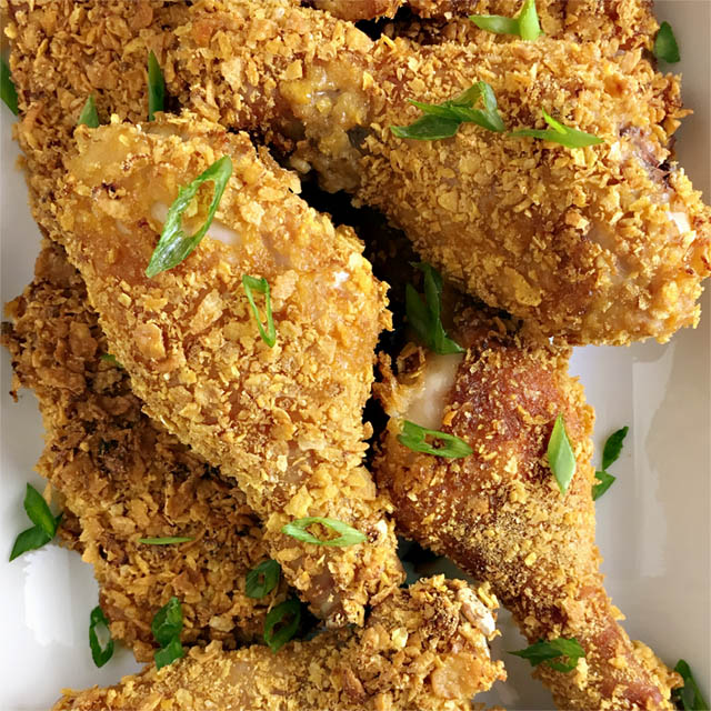 Cornflake Fried Chicken, Comfort Food in Your Own Kitchen!