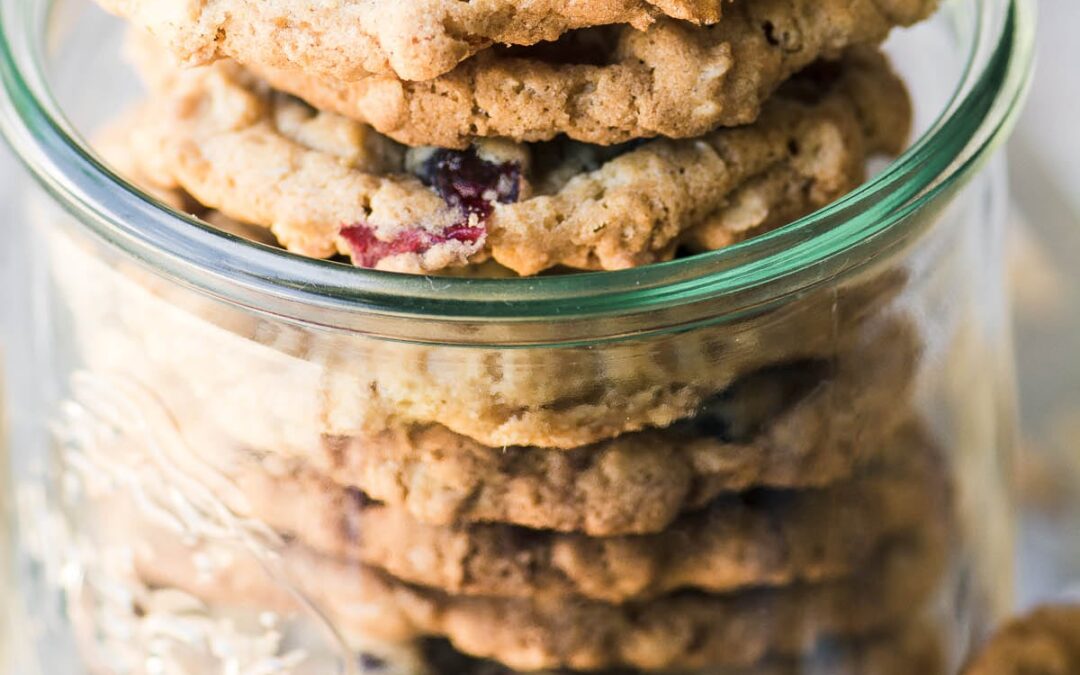 Cranberry Granola Date Cookies, A Guilt-Free Treat!